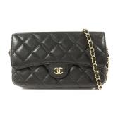Chanel CC GHW Phone Case Black