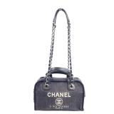 Chanel CC SHW Deauville Chain Denim Blue