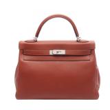 Hermes Kelly 32 Verso Brique