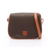 Celine Macadam Shoulder Bag Brown