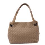Bottega Veneta Intrecciato Handbag Beige