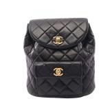 Chanel Turn Lock Chain Black