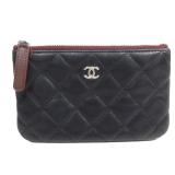 Chanel CC SHW Mini Pouch Black