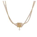 Dior Miss Dior Gold Choker Necklace