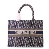 Dior Book Tote Medium Blue