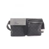 Gucci GG Canvas Waist Bag Black