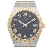 Tudor Royal 28503 18K YG/SS Black