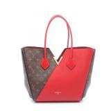 LV Kimono MM Cerise Brown Red