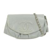 Chanel CC SHW Chain Shoulder Blue