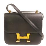 Hermes GHW Constance 24 Noir