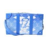 LV Clouds Soft Trunk Wallet Blue