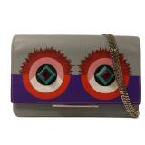 Fendi SHW Monster Wallet Bag Grey