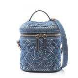Chanel COCO Mark Vanity 2Way Navy