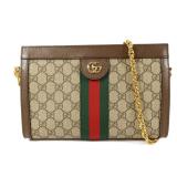 Gucci GHW Ophidia GG Chain Brown
