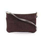 Celine C Blason Shoulder Bag Brown