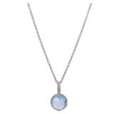 Bvlgari Parentesi Blue Topaz Necklace