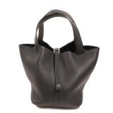 Hermes PHW Picotin MM Noir