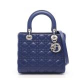 Dior Lady Dior Cannage 2WAY Blue