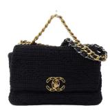 Chanel 19 Medium Chain Black