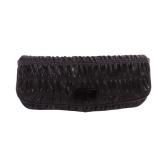 Prada Capretto Graufre Clutch Black