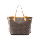 LV Neverfull MM Tote Brown