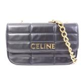 Celine GHW Matelasse Shoulder Black