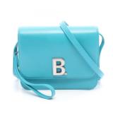 Balenciaga B-dot Shoulder Bag Blue