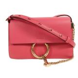 Chloe GHW Faye Shoulder Bag Pink