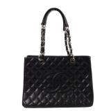 Chanel CC SHW GST Tote Black