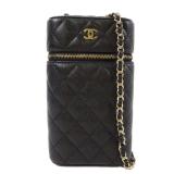 Chanel CC SHW Phone Bag Black