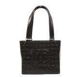 Chanel CC GHW Vintage Shoulder Black
