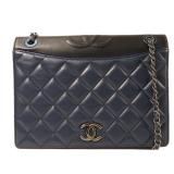 Chanel Ballerine Flap Navy