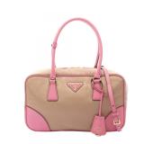 Prada Re-Edition 1978 2-Way Beige Pink