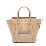 Celine Luggage Micro Shopper Beige
