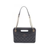 Chanel Small Shopping Matelasse Black