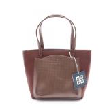 Givenchy Nylon Leather Handbag Brown