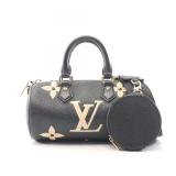LV Papillon BB 2WAY Beige Black