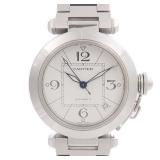 Cartier Pasha C W31074M7 SS White