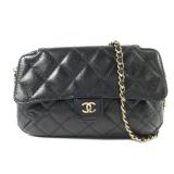 Chanel CC GHW Chain Shoulder Black
