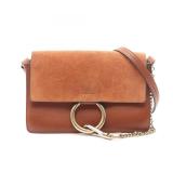 Chloe Faye Shoulder Bag Brown