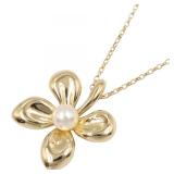 Mikimoto Akoya Pearl Necklace 18K Gold