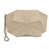 Chanel CC SHW Clutch Bag White