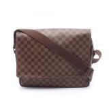 Louis Vuitton Shelton GM Ebene Brown