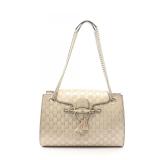 Gucci Emily Guccissima Shoulder Gold