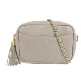 Chanel Coco Tassel Camera Grey