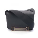 Hermes Geta Shoulder Bag Black