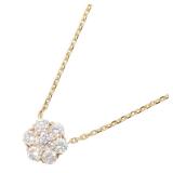 VCA Fleurette Diamond Necklace 18K Gold