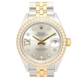Rolex Lady Datejust 279383RBR 18K YG/SS