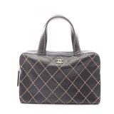 Chanel Wild Stitch Leather Black
