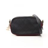 Chanel Matelasse Camera Black Bordeaux